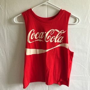 MOVING! MUST GO! Coca Cola crop top